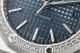 IPF 1-1 Clone Audemars Piguet Royal Oak 15450ST Swiss 3120 Blue Dial Diamond Ladies' Watch (4)_th.jpg